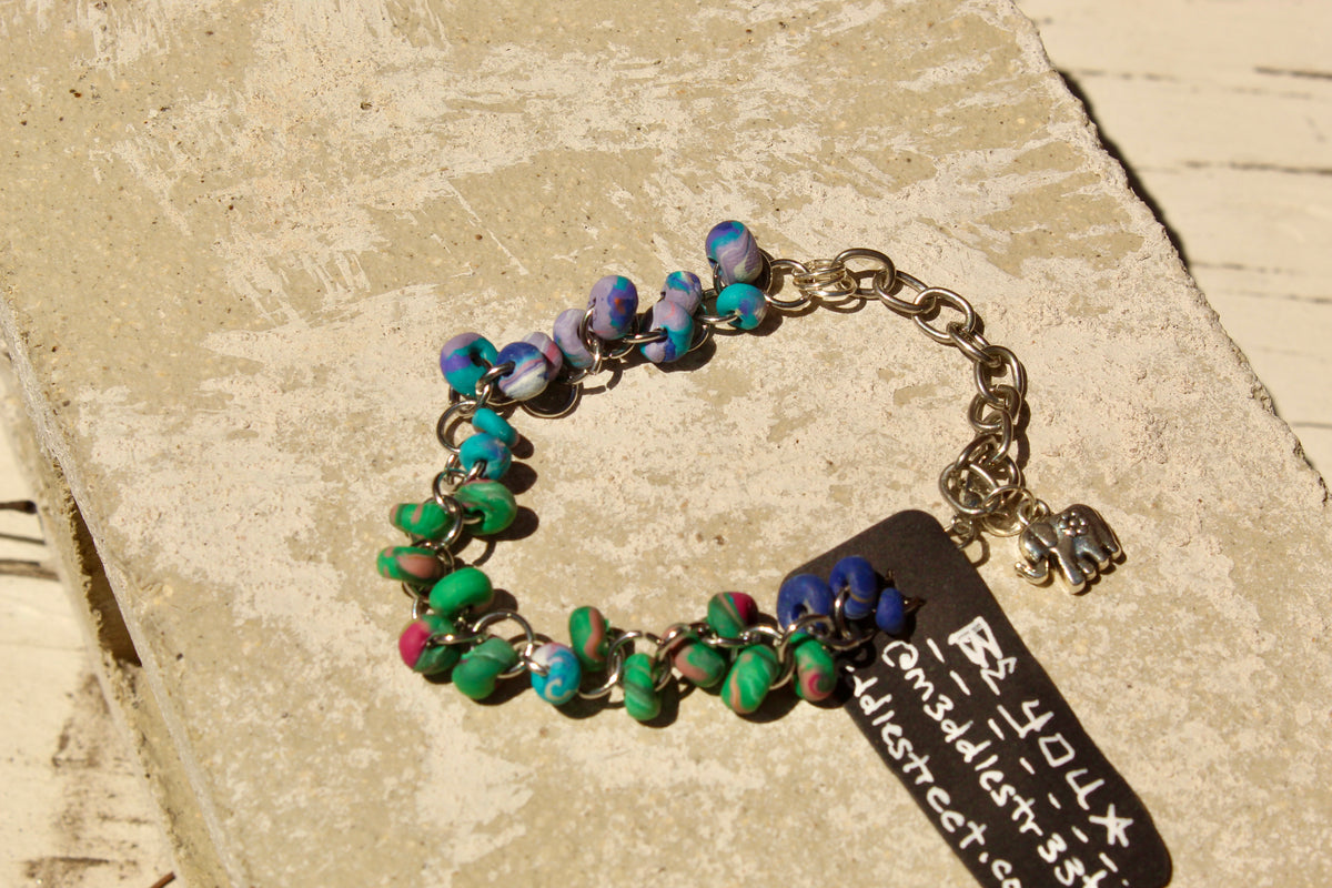 Handmade Bead Chain Bracelet