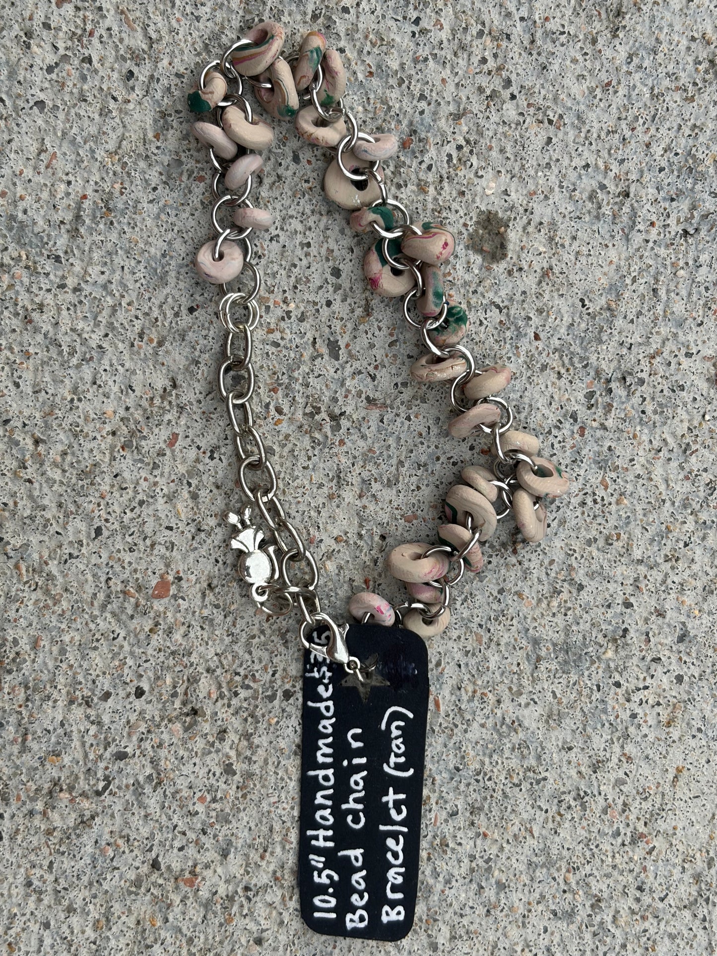 Handmade Bead Chain Bracelet