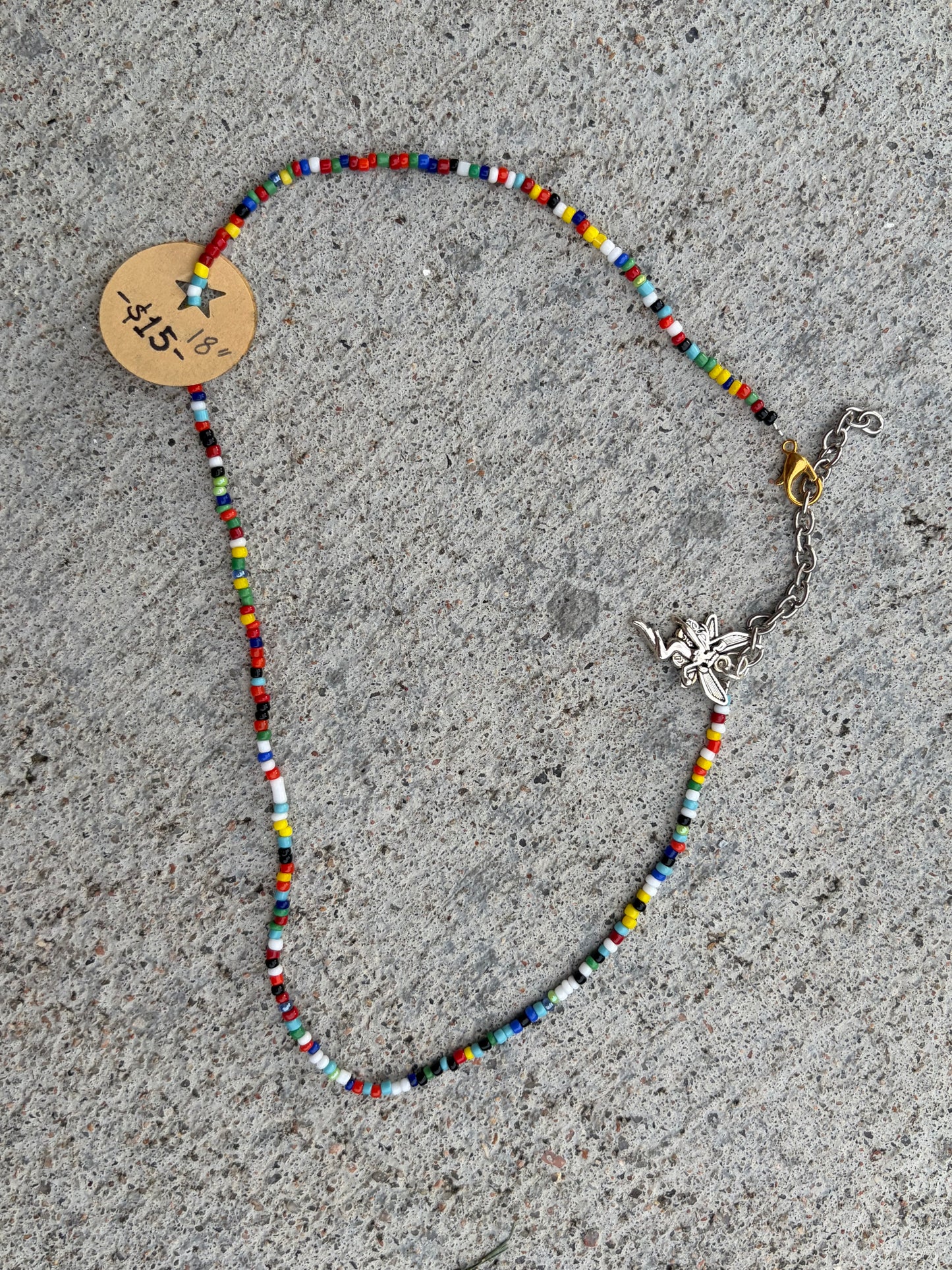 Handmade Seed Bead Necklace