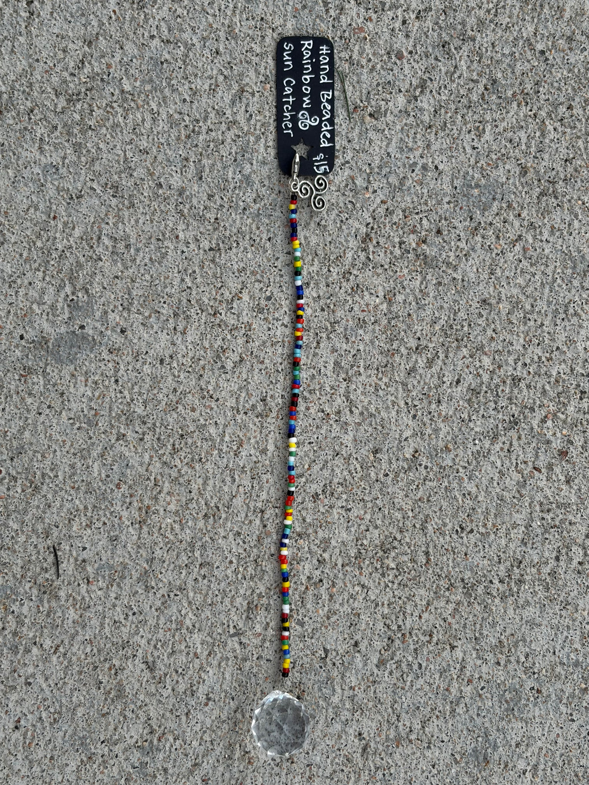 Handmade Beaded Suncatcher
