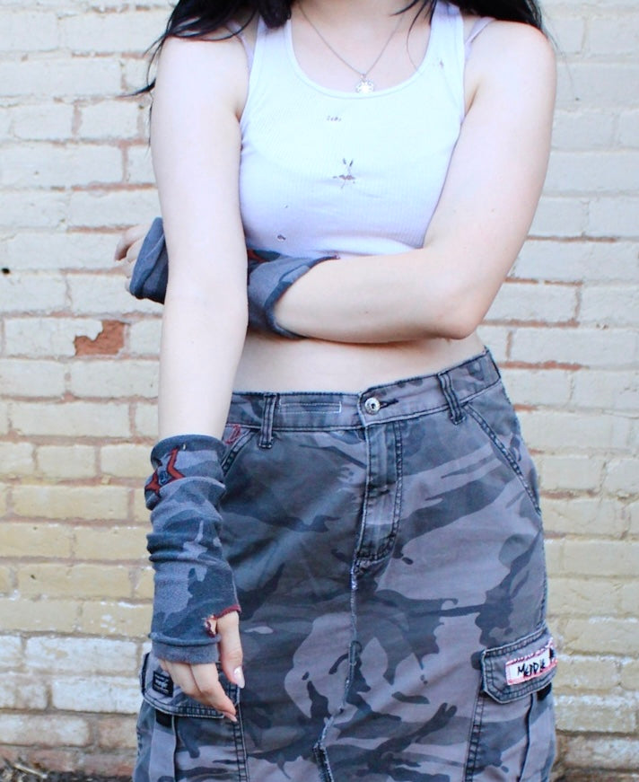 CaMo STaRⓉ FiNGeRLeSS GLoVeS