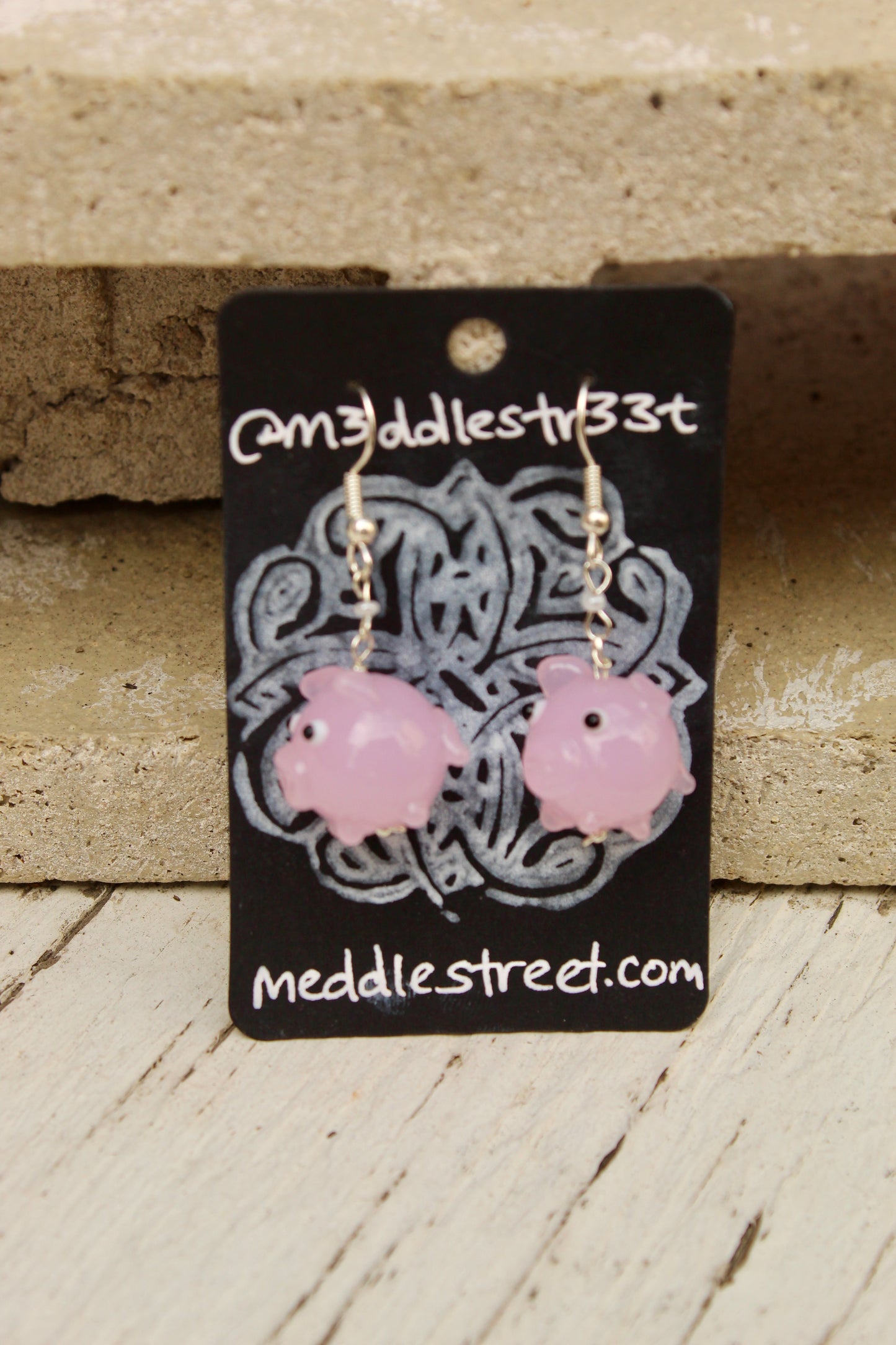 Pig Earrings