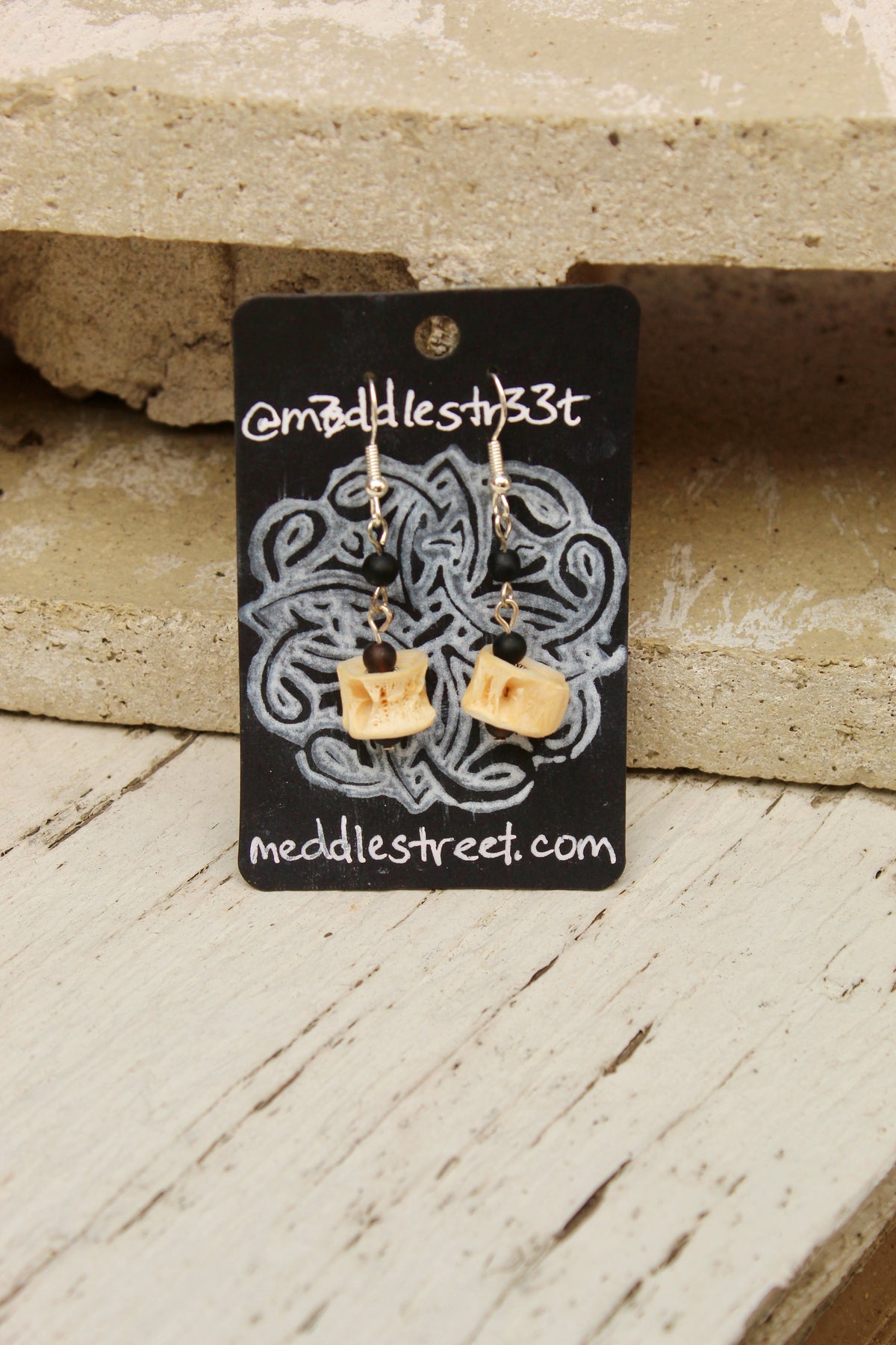 Fish Spine Earrings