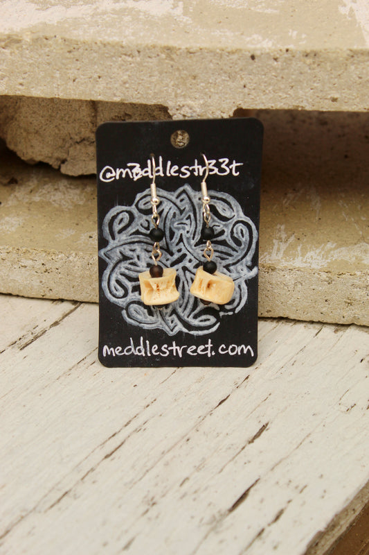 Fish Spine Earrings