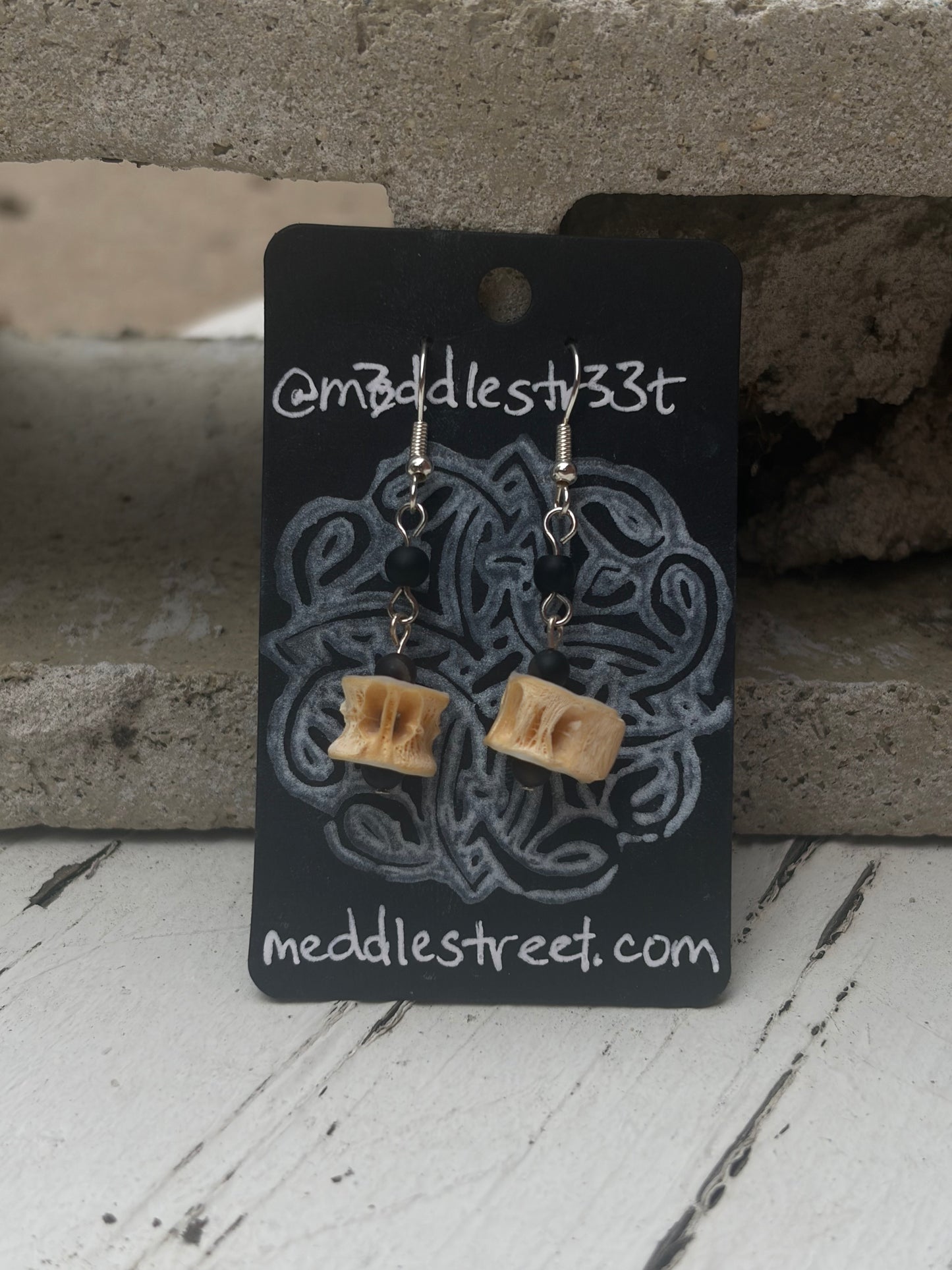 Fish Spine Earrings
