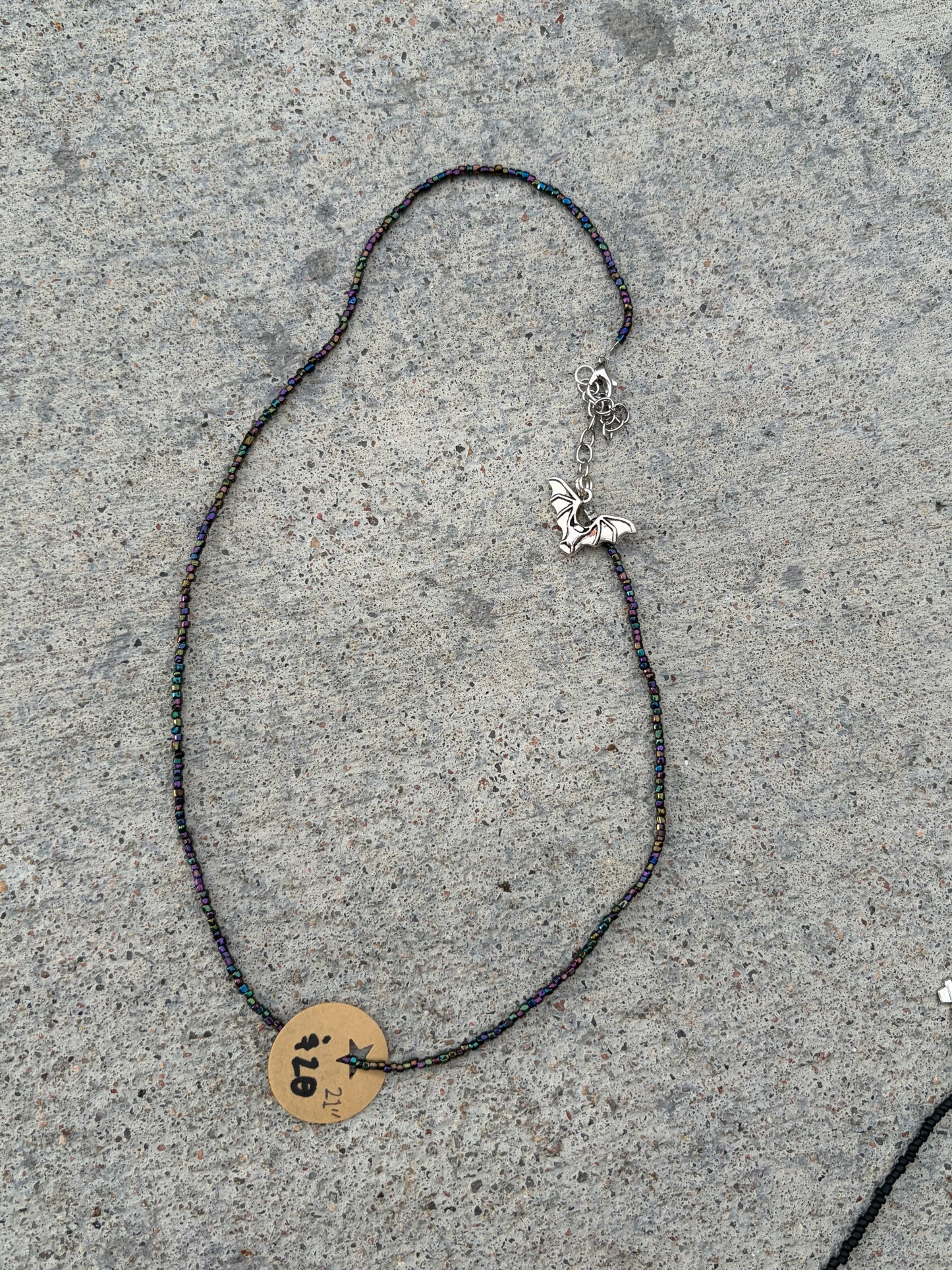 Handmade Seed Bead Necklace