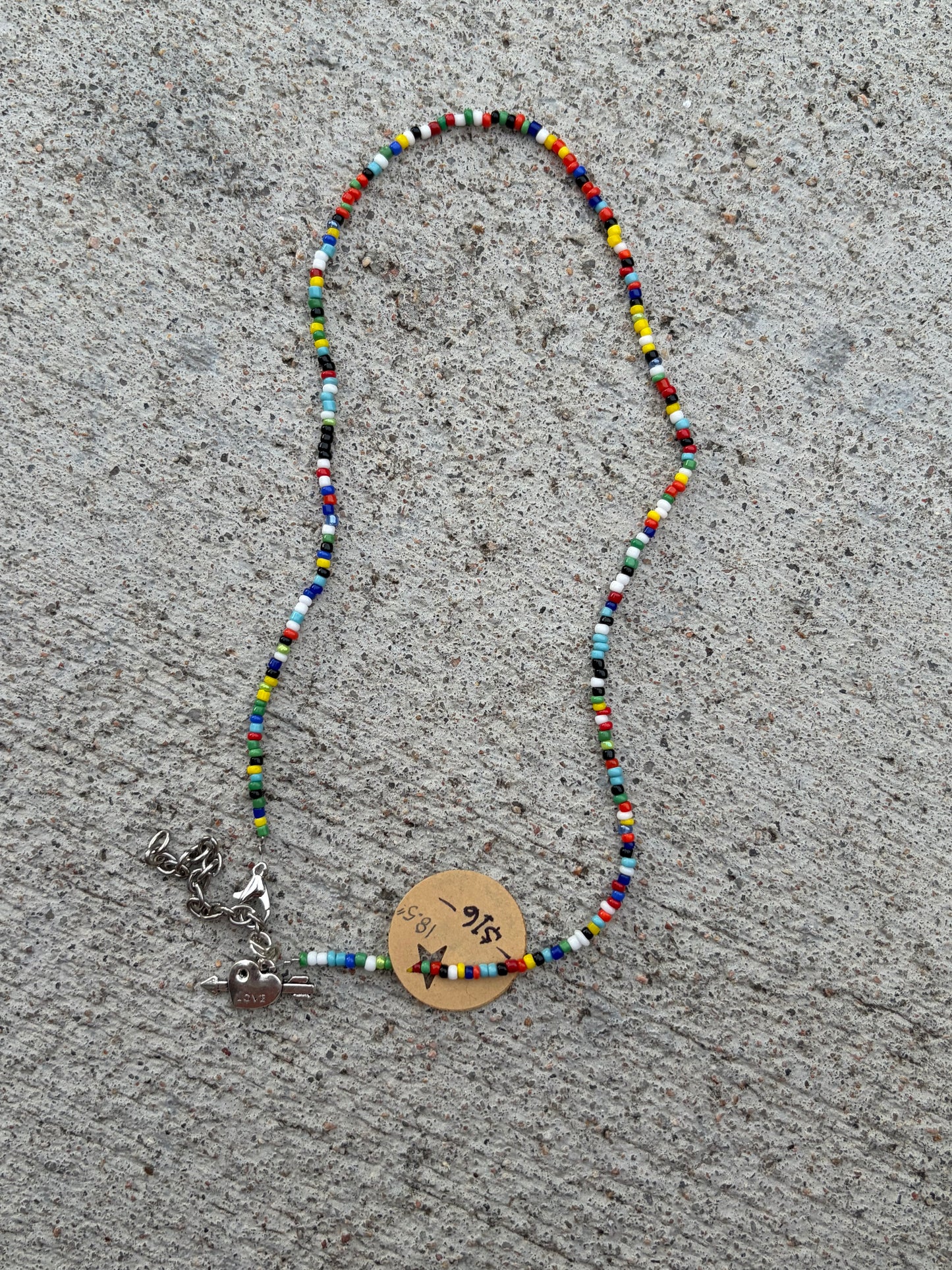Handmade Seed Bead Necklace