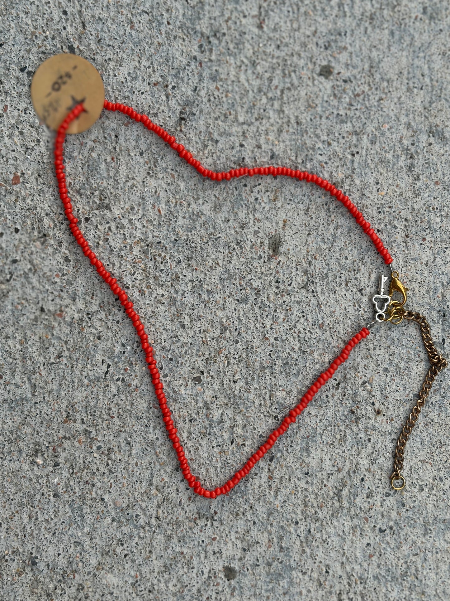 Handmade Seed Bead Necklace