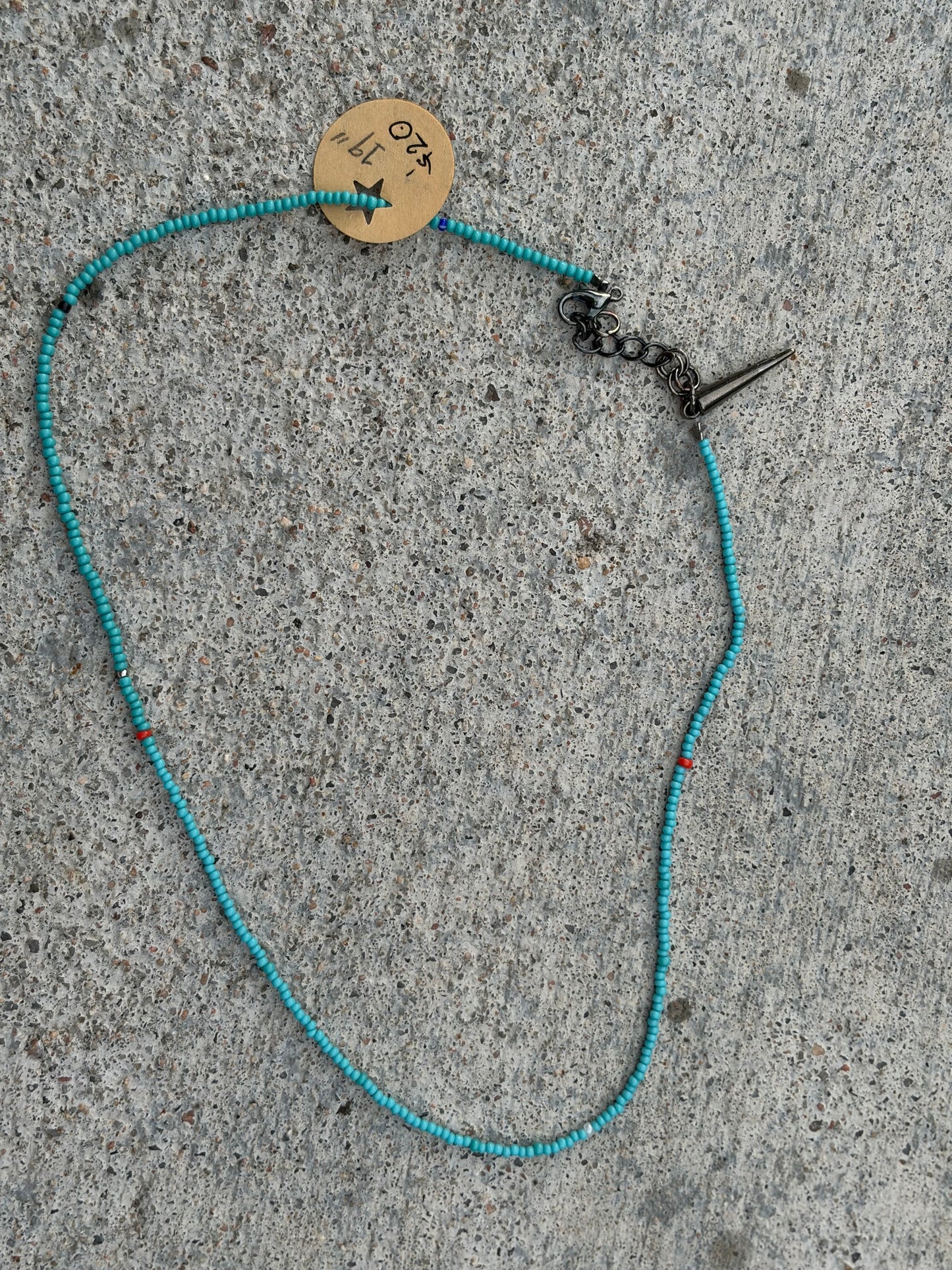 Handmade Seed Bead Necklace