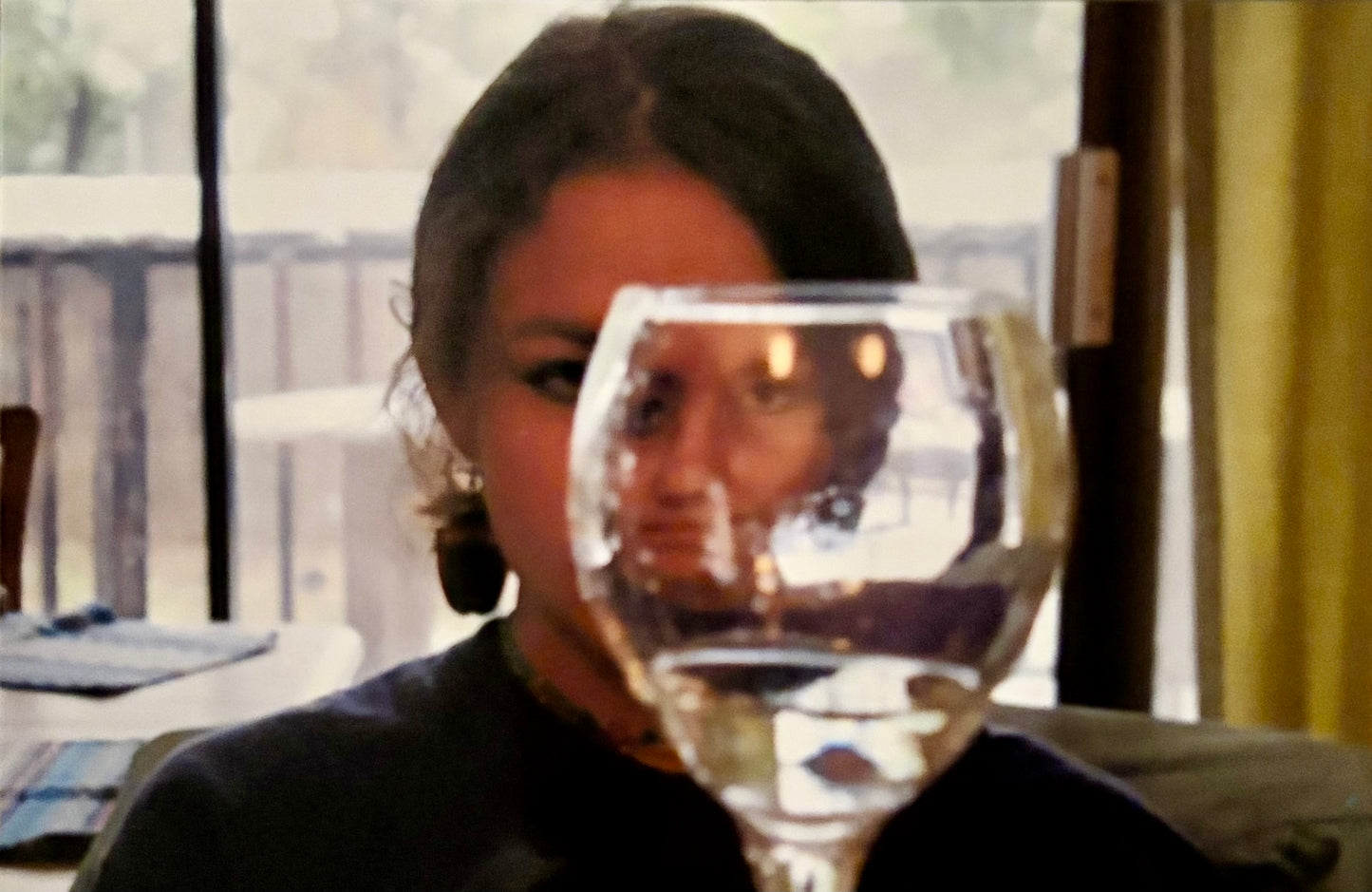 'Through Glass' Original Watercolor
