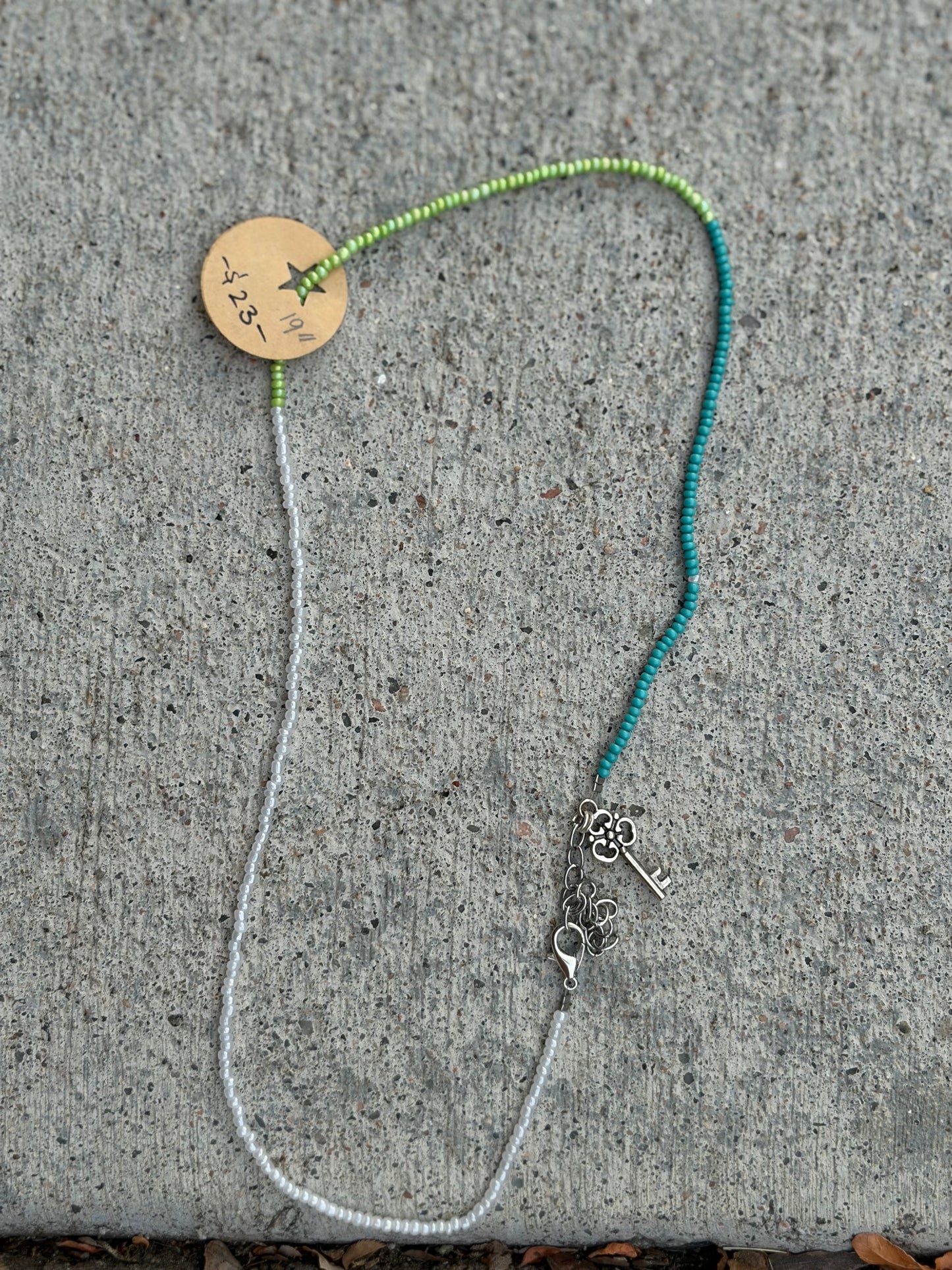 Handmade Seed Bead Necklace