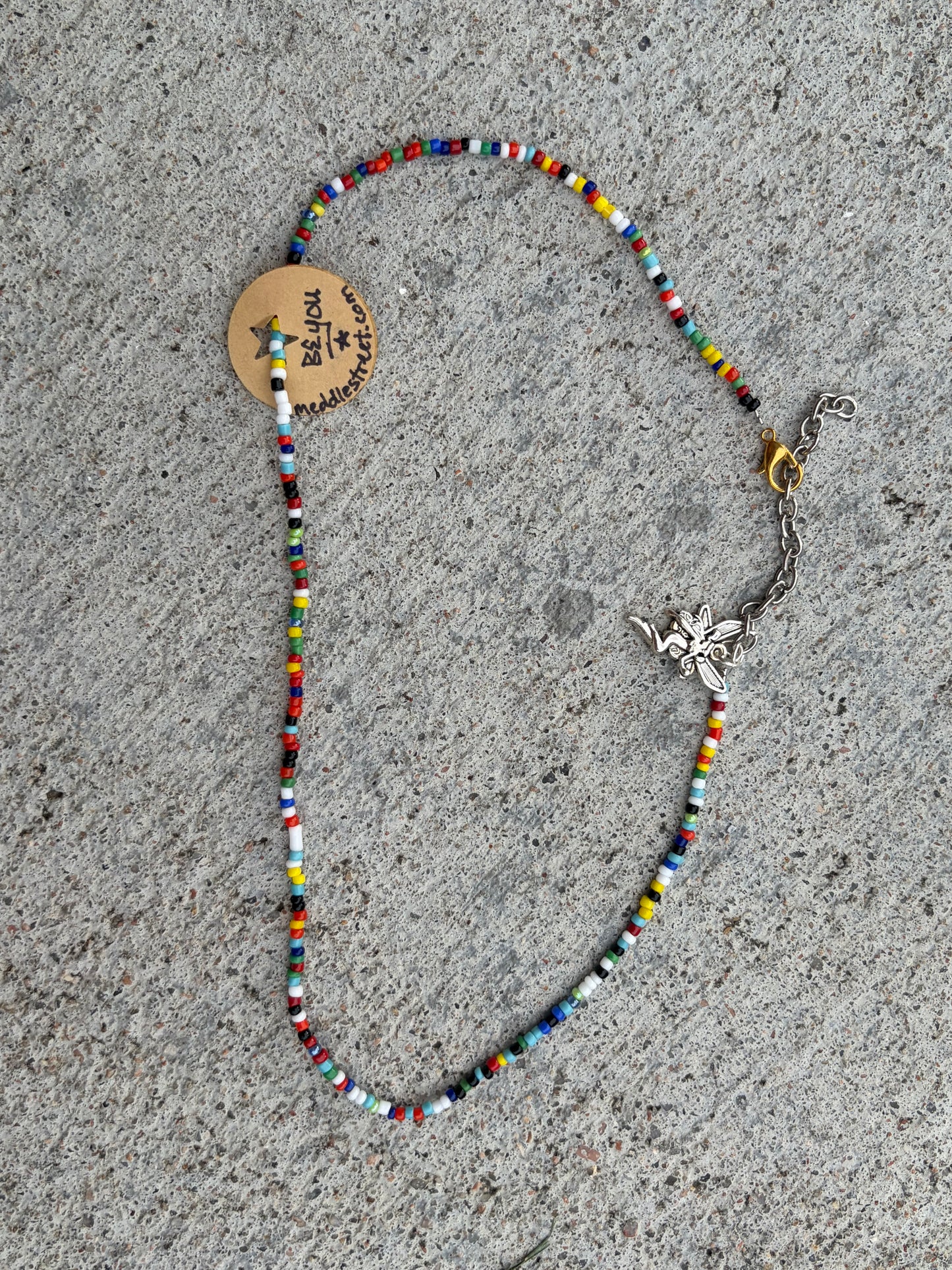 Handmade Seed Bead Necklace