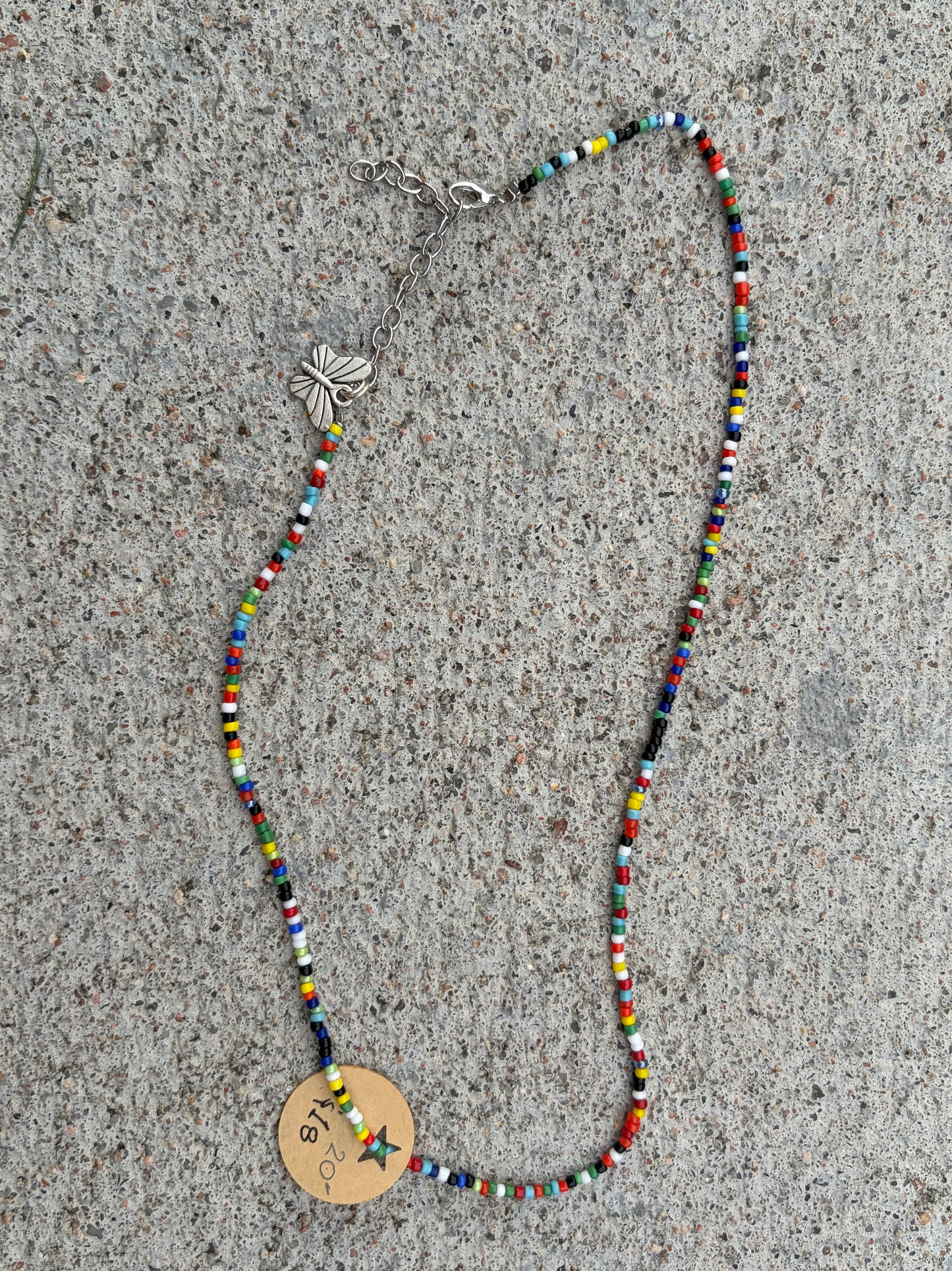 Handmade Seed Bead Necklace