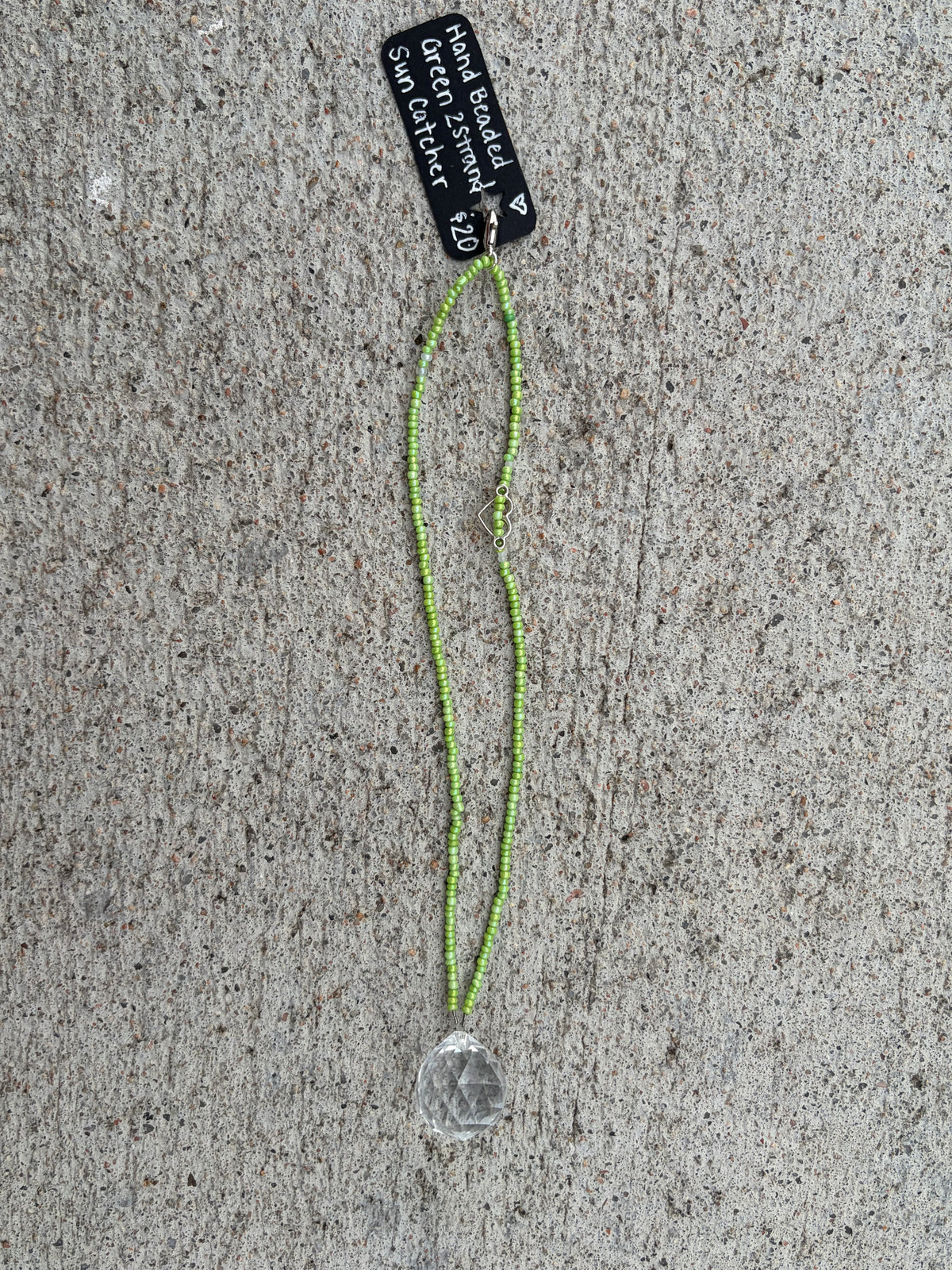 Handmade Beaded Suncatcher
