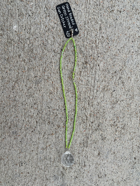 Handmade Beaded Suncatcher