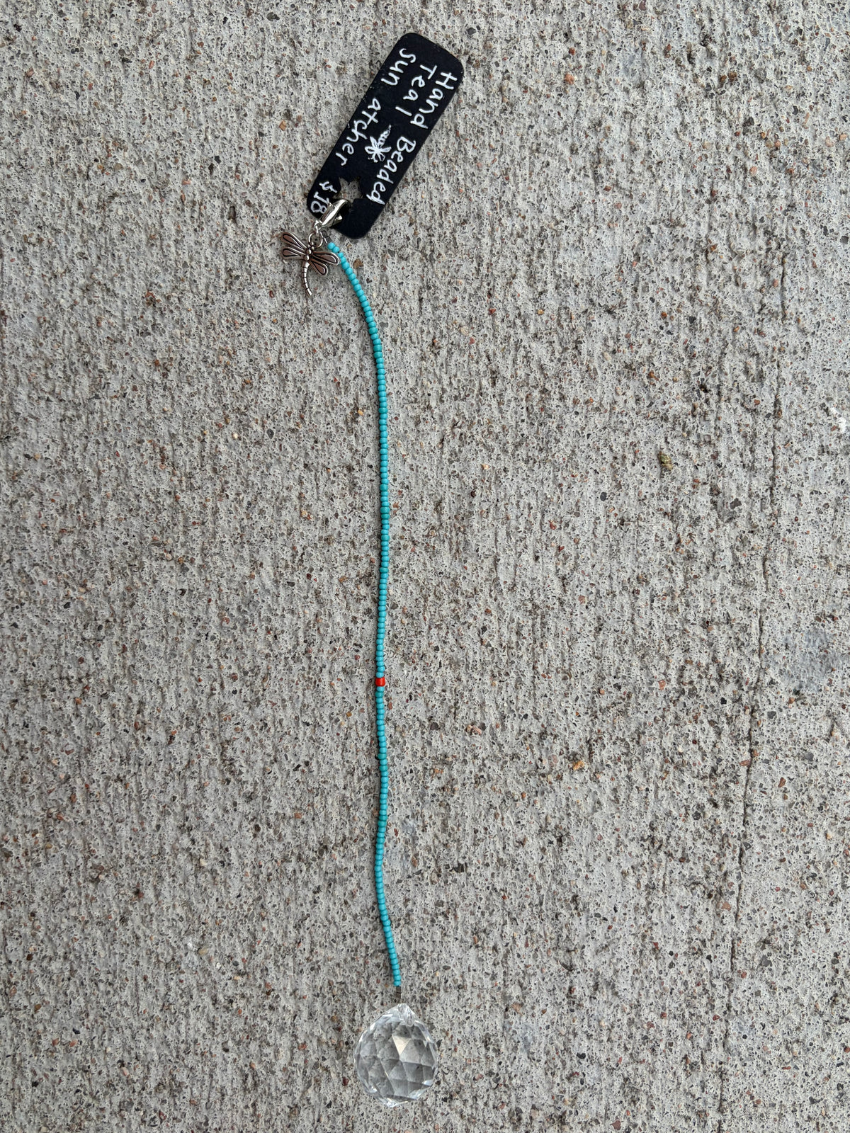Handmade Beaded Suncatcher