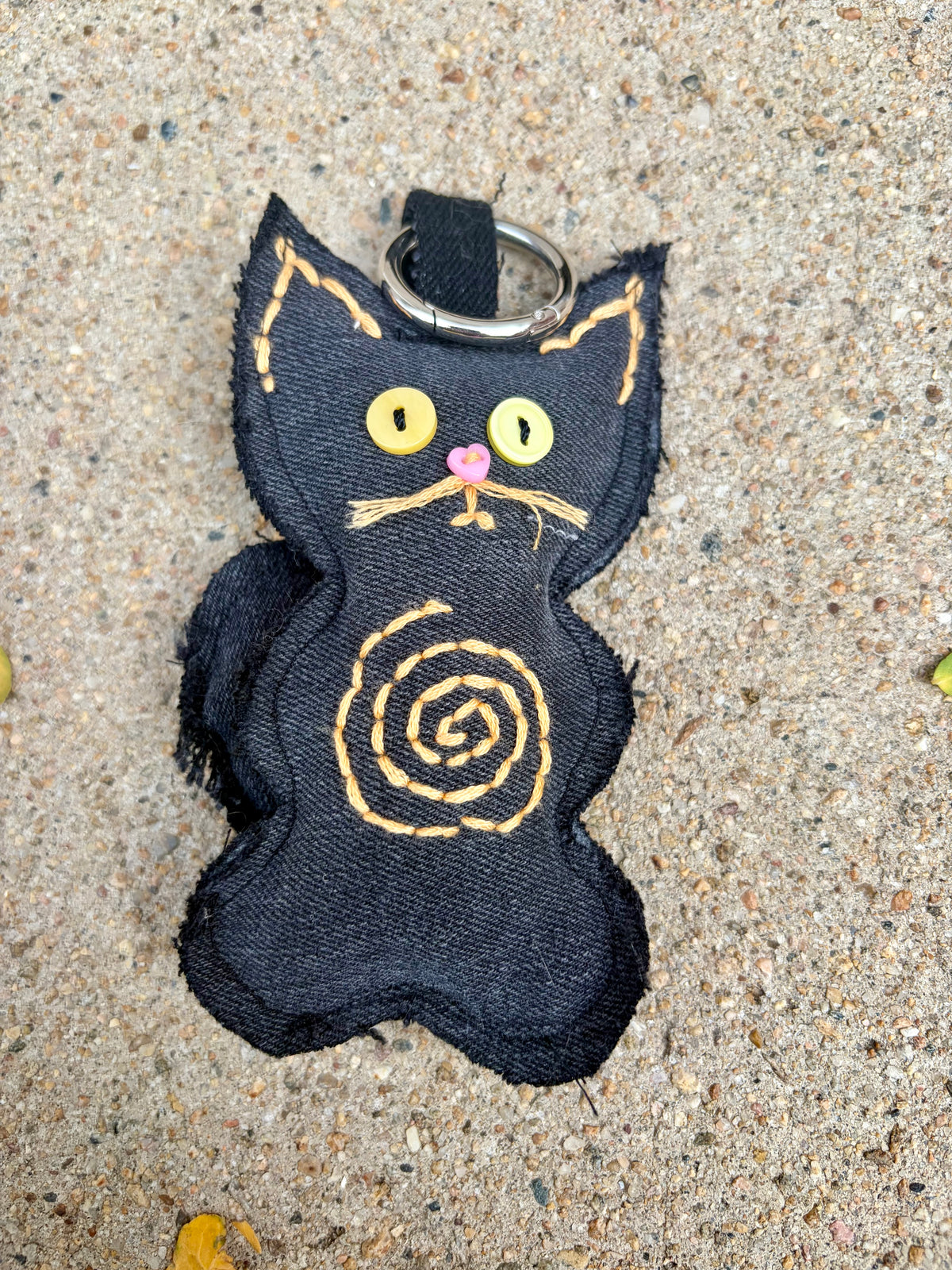 Orange + Slate Spiral Cat