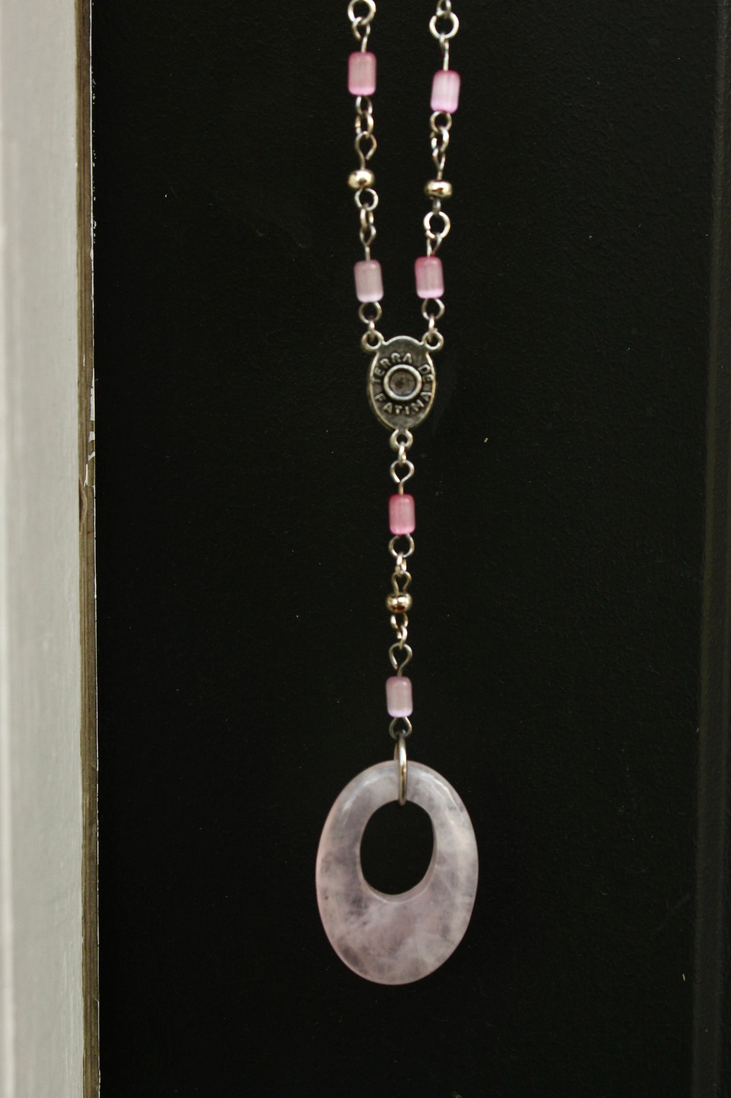 Pink Quartz Rosary