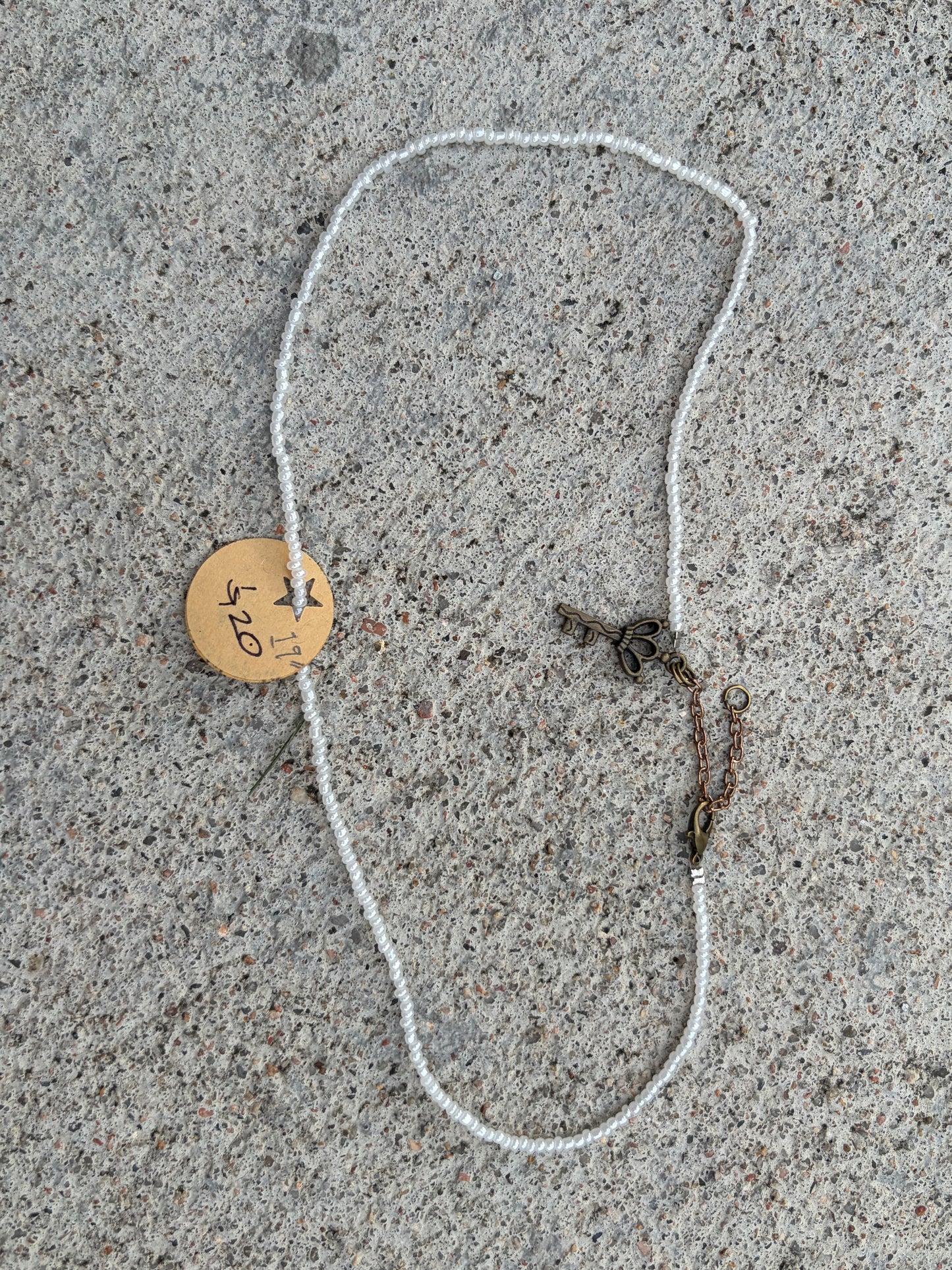 Handmade Seed Bead Necklace