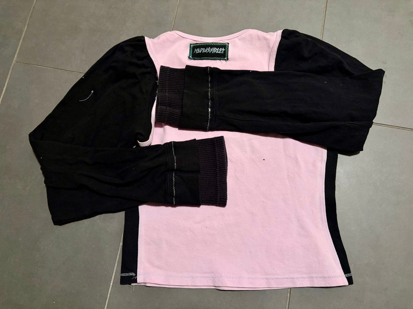 SOLD Pink and Black Bebe Shirt