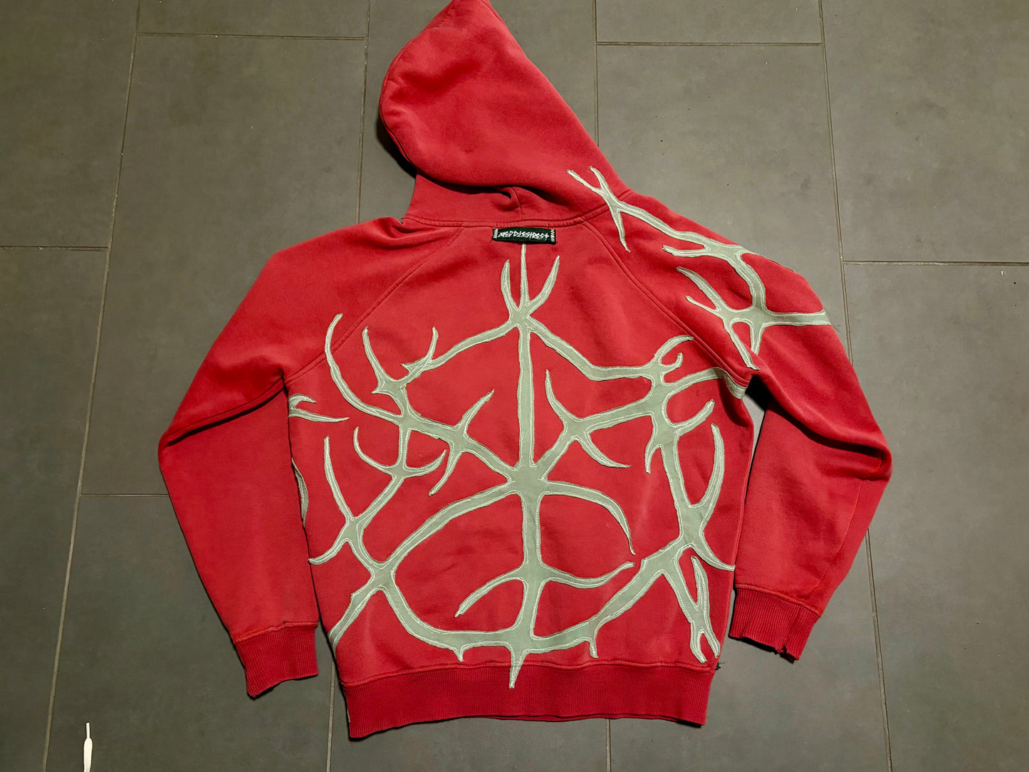 SOLD Pink and Green Hoodie