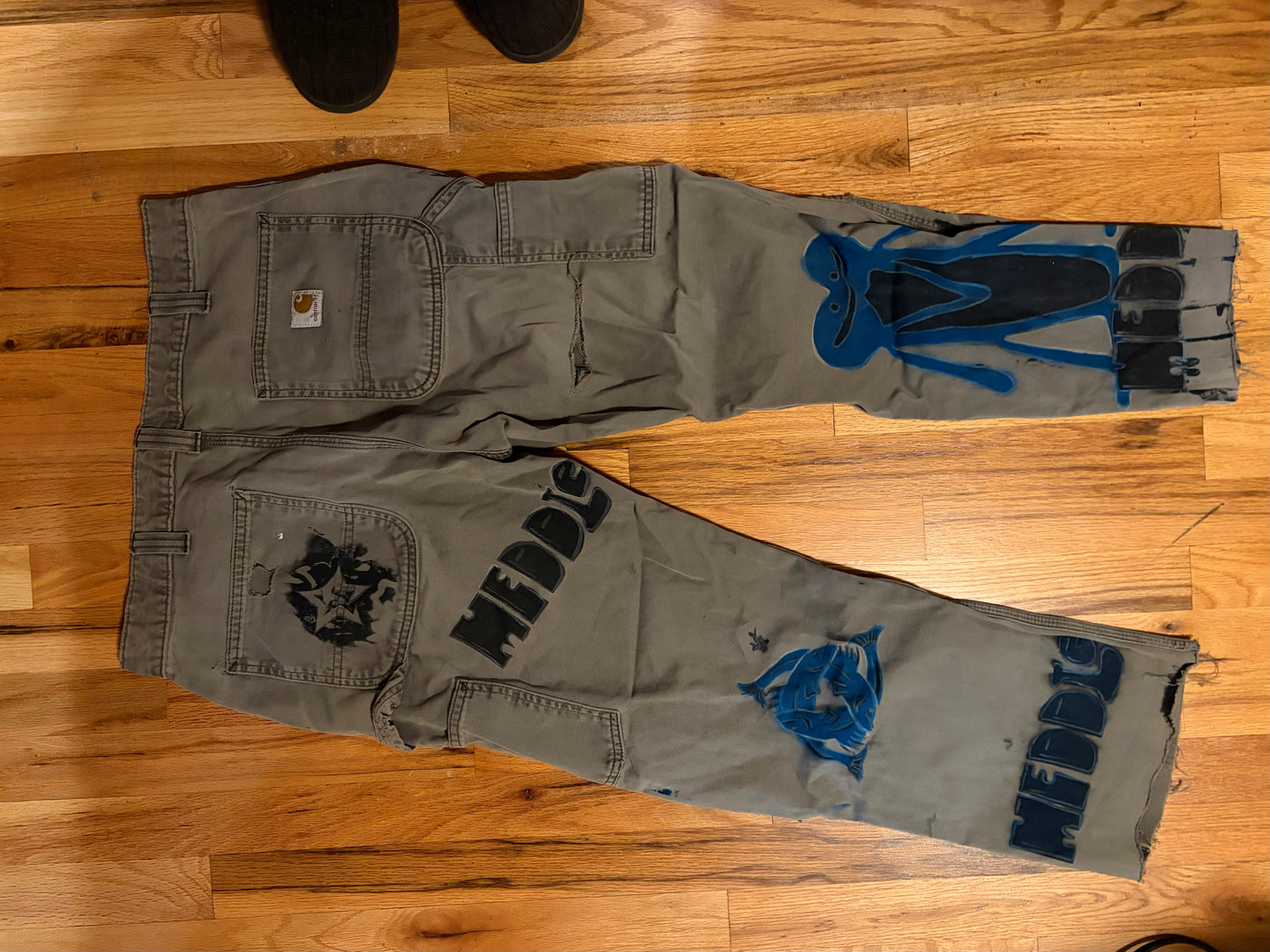 ReWoRKeD CaRHaRT SKiRT