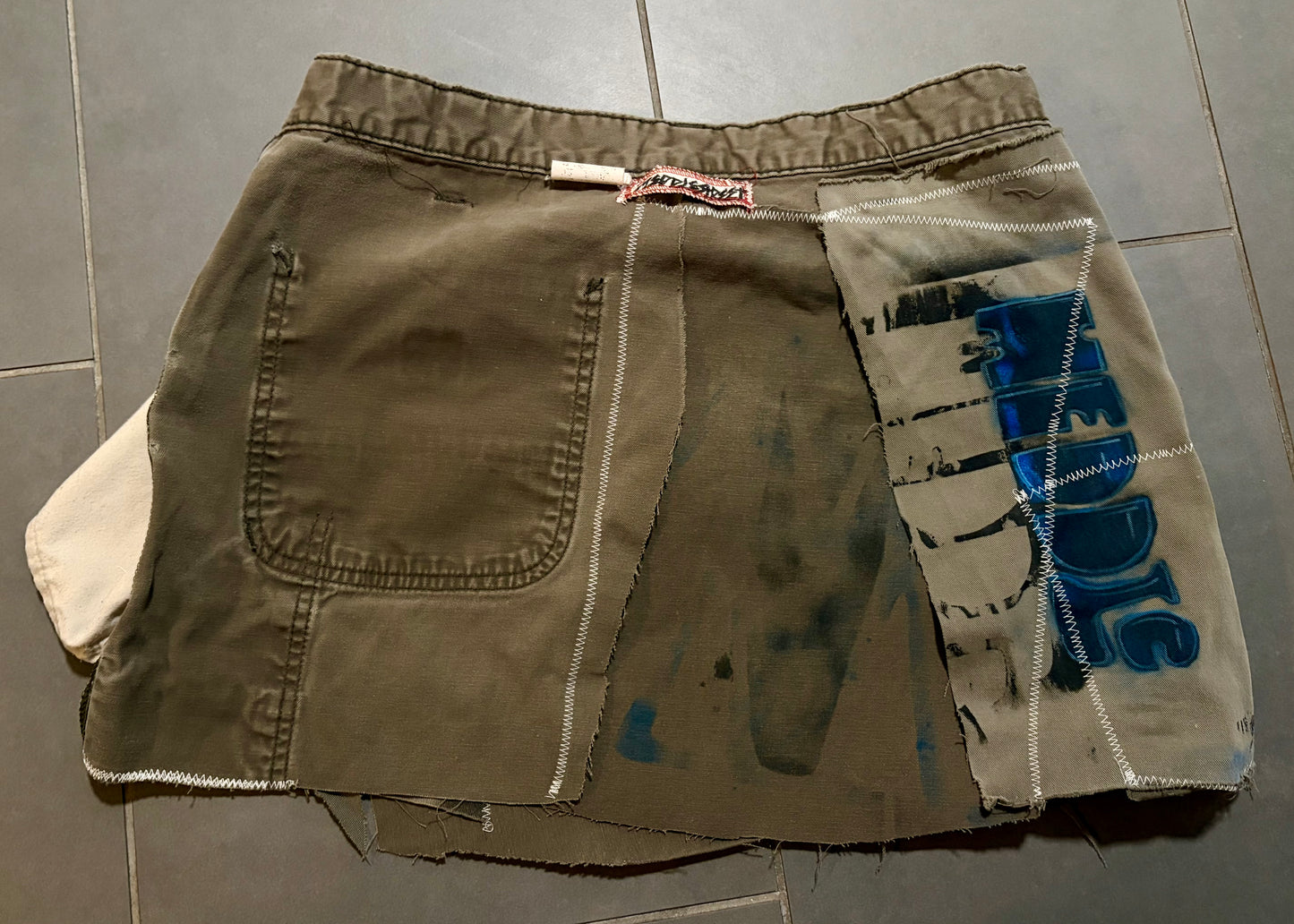 ReWoRKeD CaRHaRT SKiRT
