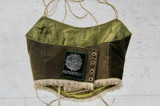 MultiGreen Corset Top