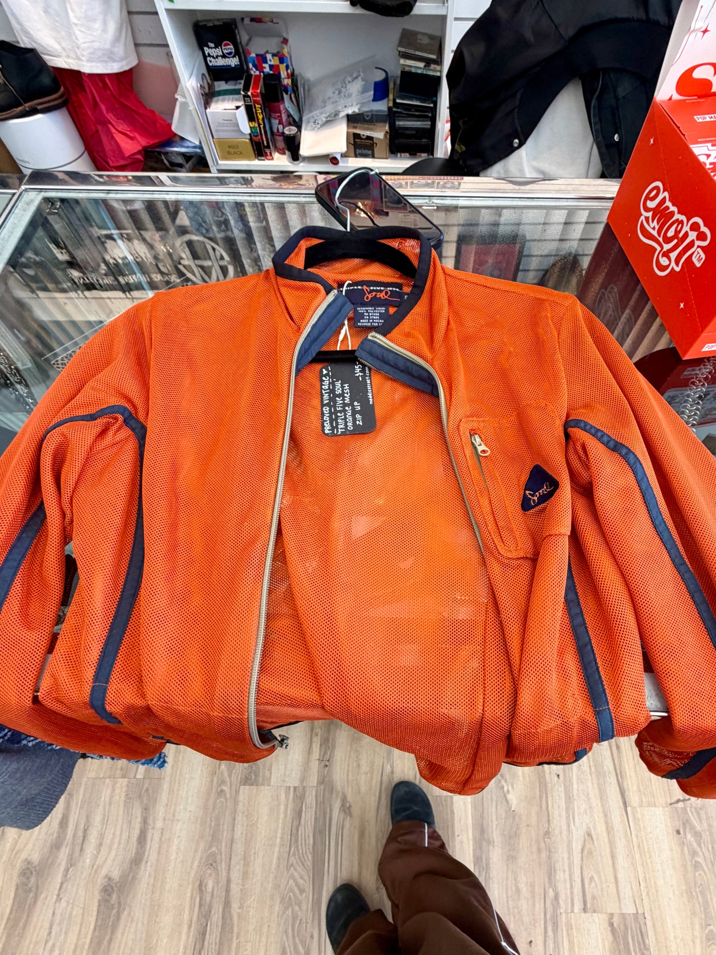 Triple Five Soul Orange Zip-up