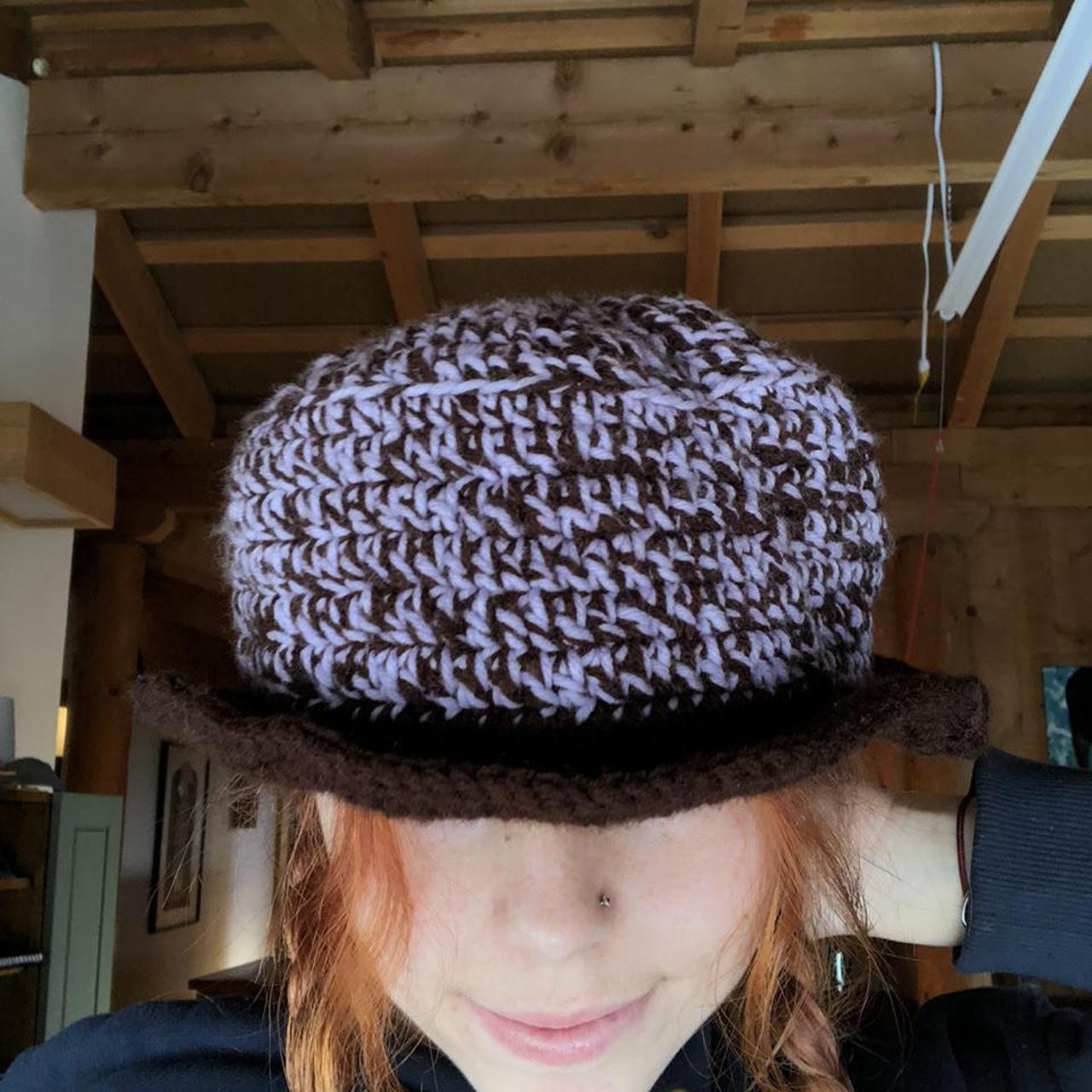SOLD PuRPLe & BRoWN BuCKeT HaT